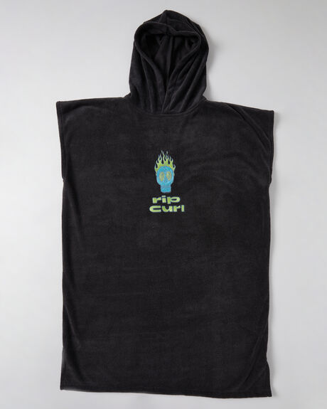 BLACK KIDS BOYS RIP CURL TOWELS - 004BTO0090
