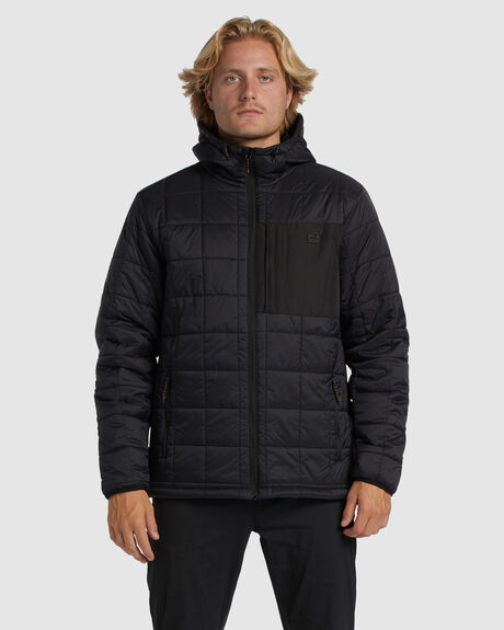 BLACK MENS CLOTHING BILLABONG JACKETS - ABYJK00162-BLK
