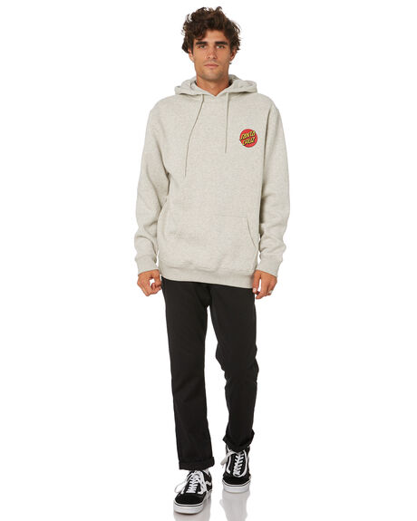GREY MARLE MENS CLOTHING SANTA CRUZ HOODIES + SWEATS - SC-MFN0847GRYMARLE