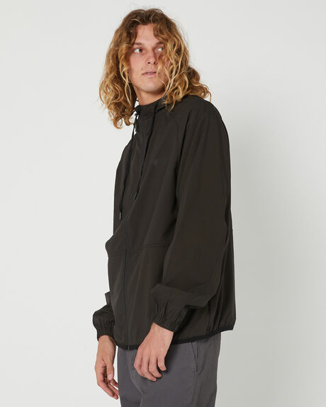 BLACK MENS CLOTHING RIVVIA PROJECTS JACKETS - RJK-23101BLK