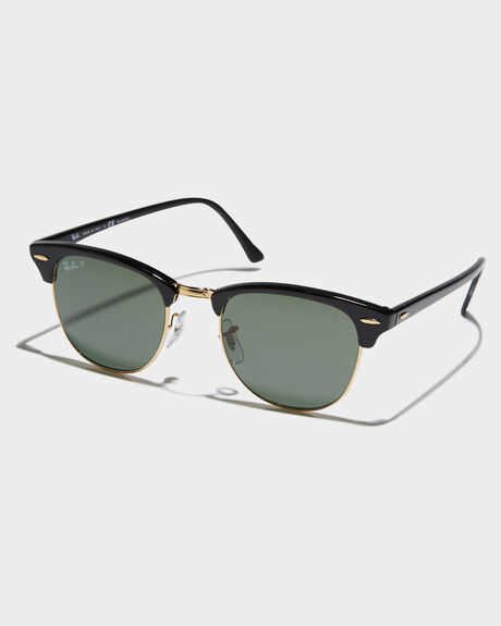 BLACK MENS ACCESSORIES RAY-BAN SUNGLASSES - 0RB3016BLK