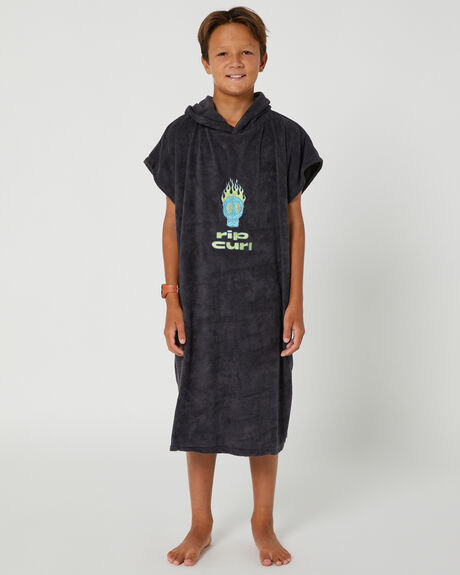 BLACK KIDS BOYS RIP CURL TOWELS - 004BTO0090