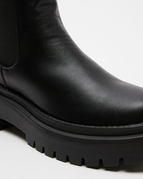 BLACK WOMENS FOOTWEAR BILLINI BOOTS - B1374-BLK