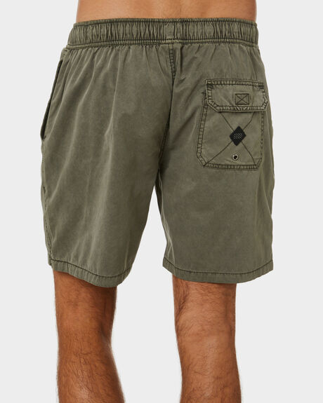 OLIVE MENS CLOTHING SWELL SHORTS - S5164233OLV