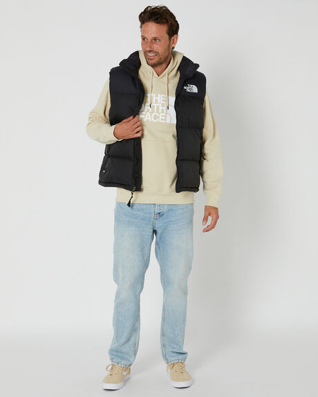 RECYCLED TNF BLACK MENS CLOTHING THE NORTH FACE JACKETS - NF0A3JQQLE4