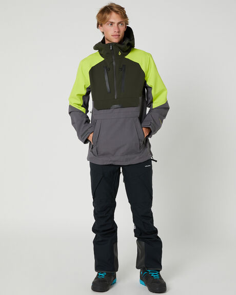 DARK GREY SNOW MENS VOLCOM SNOW JACKET - G0652210DGR
