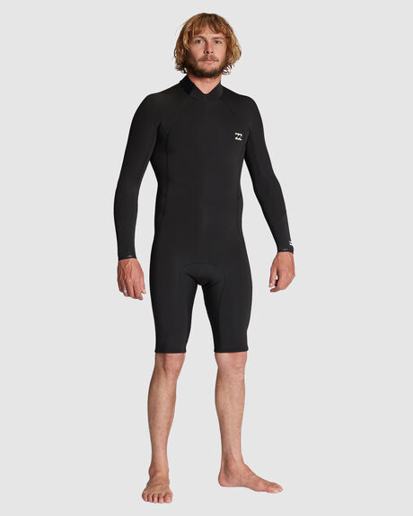 BLACK SURF MENS BILLABONG SPRINGSUITS - ABYW400121-BLK