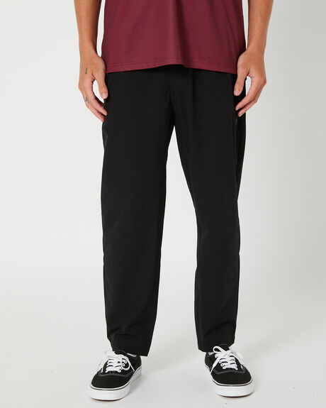 BLACK MENS CLOTHING RIVVIA PROJECTS PANTS - RPA-22403BLK