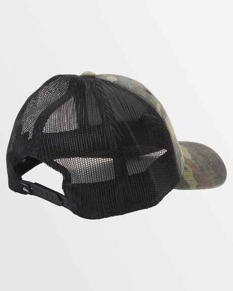 CAMO MENS ACCESSORIES QUIKSILVER HEADWEAR - AQYHA04793-GRA0