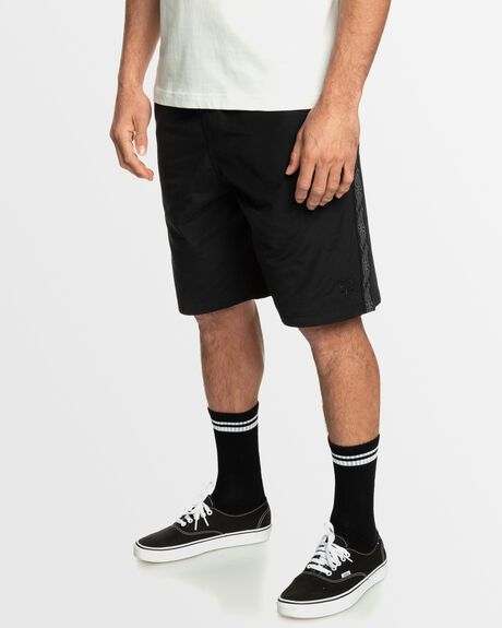 BLACK MENS CLOTHING QUIKSILVER SHORTS - AQYWS03249-KVJ0