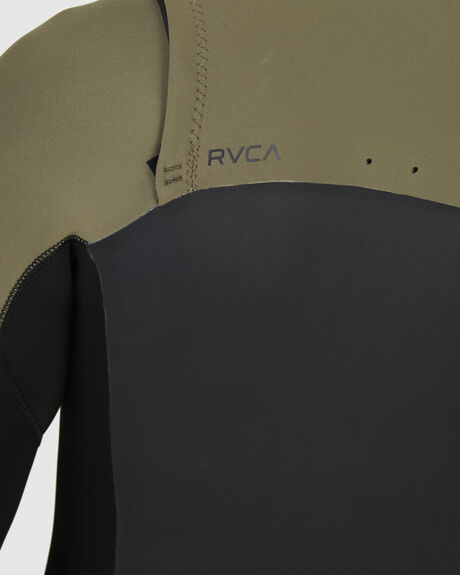 OLIVE SURF MENS RVCA STEAMERS - AVYW100100-OLV