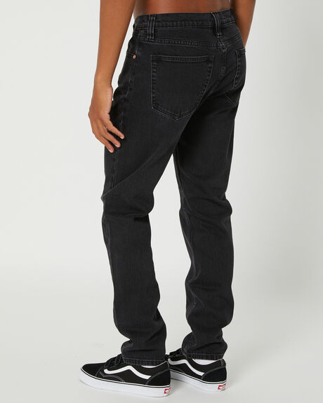 FADED BLACK MENS CLOTHING ROLLAS JEANS - 16640-089