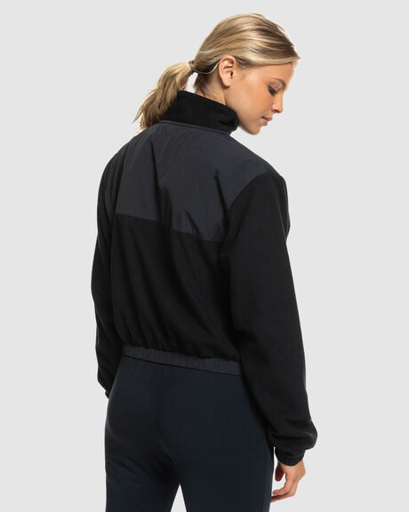 ANTHRACITE WOMENS CLOTHING ROXY JUMPERS - ERJPF03141-KVJ0