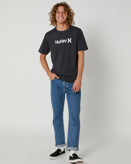 BLACK HEATHER MENS CLOTHING HURLEY GRAPHIC TEES - HATS1020H032