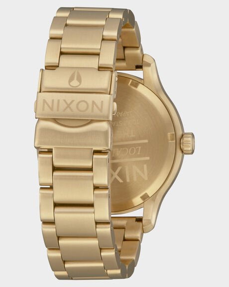 GOLD BLACK MENS ACCESSORIES NIXON WATCHES - A1242513