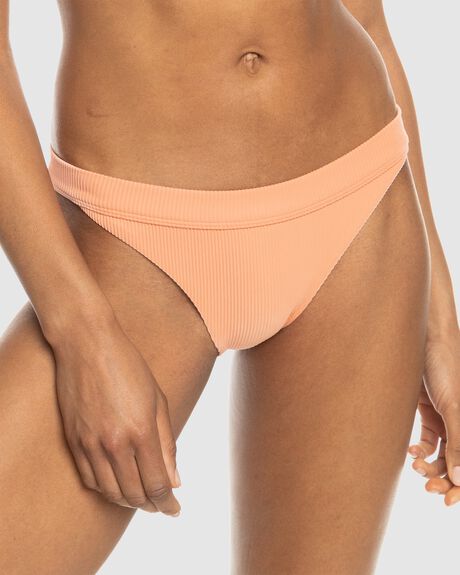 SALMON WOMENS SWIMWEAR ROXY BIKINI BOTTOMS - ERJX404326-MFG0