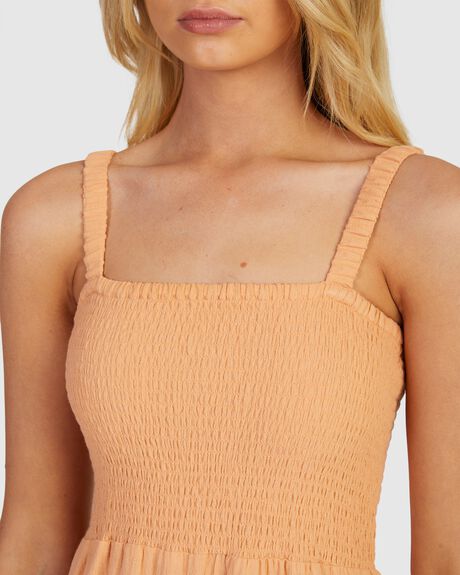 DUSTY CORAL WOMENS CLOTHING ROXY DRESSES - URJWD03158-NHT0