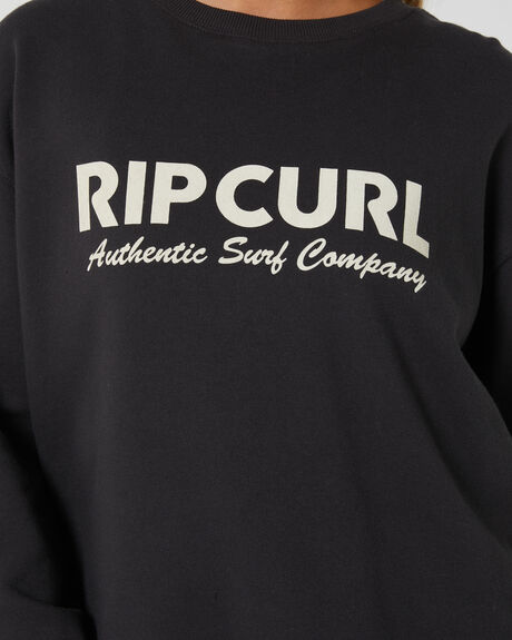 WASHED BLACK WOMENS CLOTHING RIP CURL JUMPERS - 05BWFL-8264