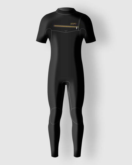 BLACK SURF MENS STCY.CO STEAMERS - STMSS2201BK-S