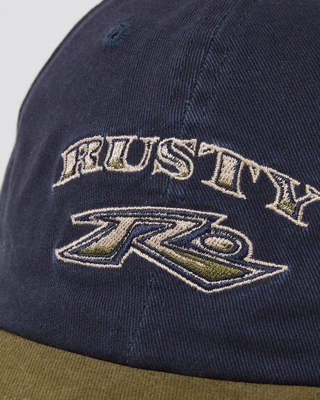 NAVY BLUE MENS ACCESSORIES RUSTY HEADWEAR - HCM1000NVB