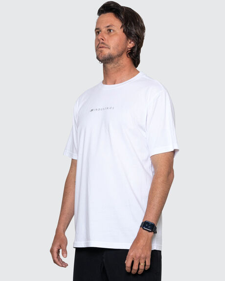 WHITE MENS CLOTHING JS INDUSTRIES GRAPHIC TEES - JSCTT2