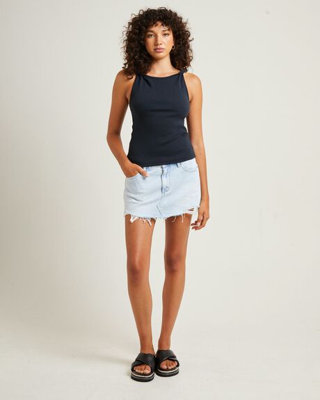 BLACK WOMENS CLOTHING NEUW TOPS - GPW0000054-BLK-XS