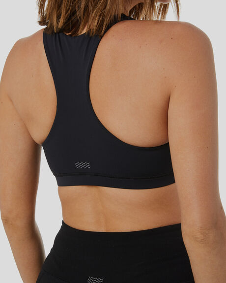 BLACK WOMENS ACTIVEWEAR SWELL SPORTS BRAS - S8214528BLACK