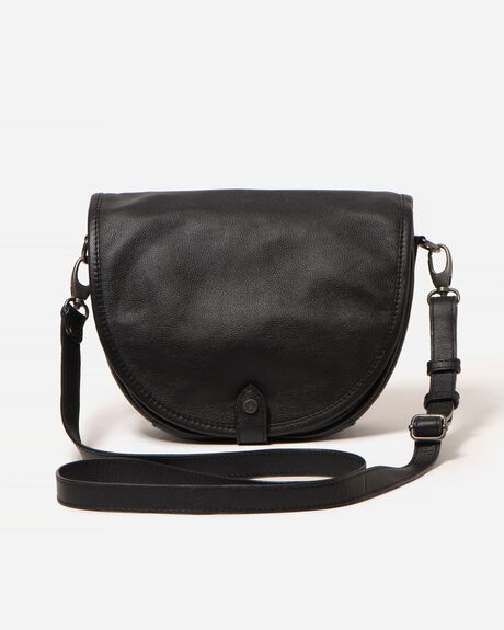 BLACK WOMENS ACCESSORIES STITCH AND HIDE BAGS + BACKPACKS - SHX_CHRLIE_BLK