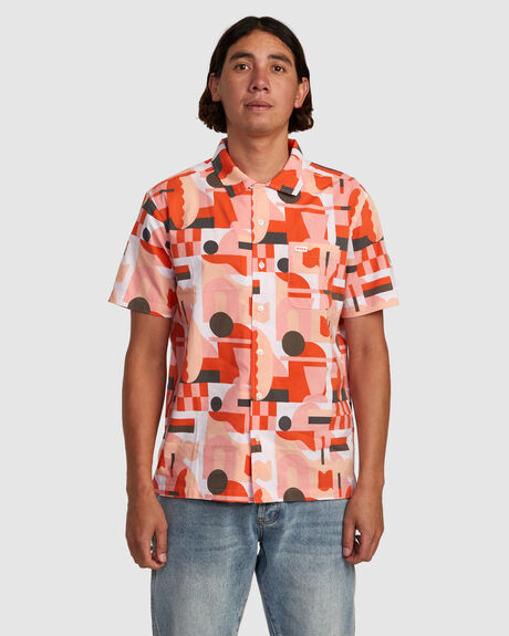 MULTI MENS CLOTHING RVCA SHIRTS - AVYWT00378-MUL