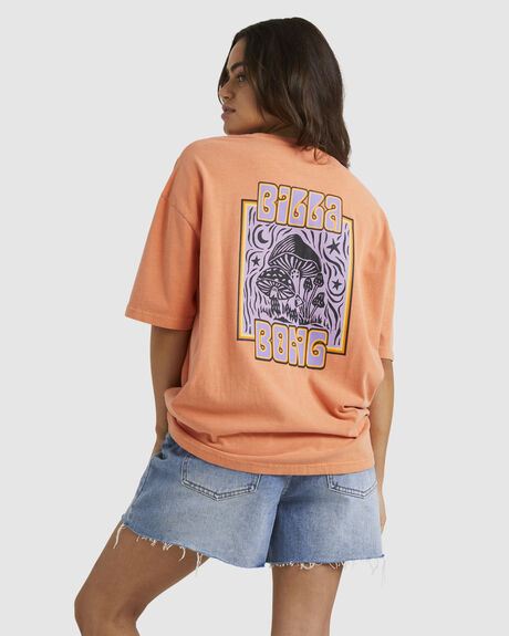 NECTARINE WOMENS CLOTHING BILLABONG T-SHIRTS + SINGLETS - UBJZT00307-NZK0