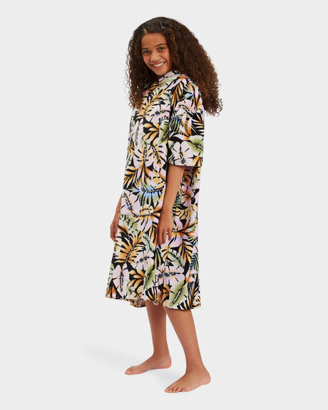 PARADISE BLACK KIDS GIRLS BILLABONG TOWELS - ABGWW00101-KVD6