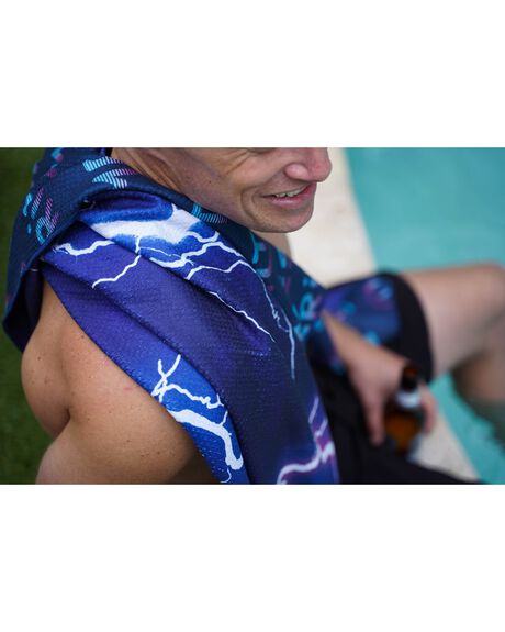 BLUE MENS ACCESSORIES DRITIMES TOWELS - DT0021