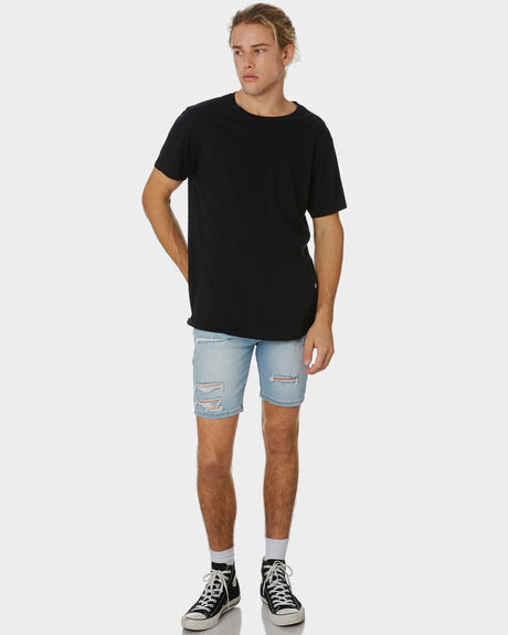 BONDI BLUE DESTROY MENS CLOTHING ROLLAS SHORTS - 150773132