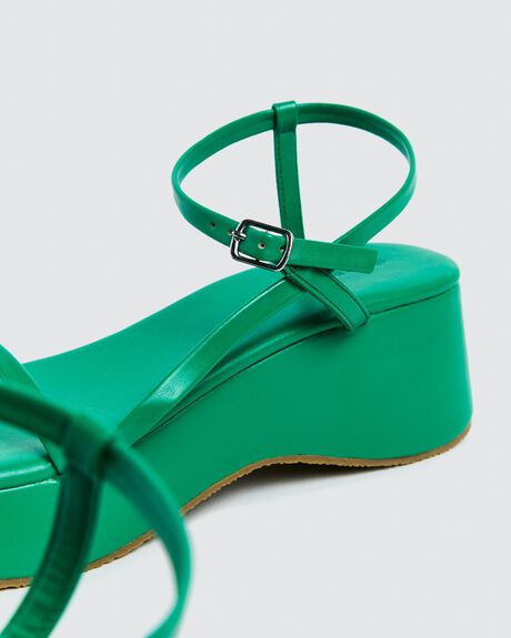GREEN WOMENS FOOTWEAR ALICE IN THE EVE SANDALS - 52128700013