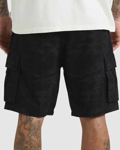 TARMAC MONGREL CAMO MENS CLOTHING QUIKSILVER SHORTS - EQYWS03854-KTA6