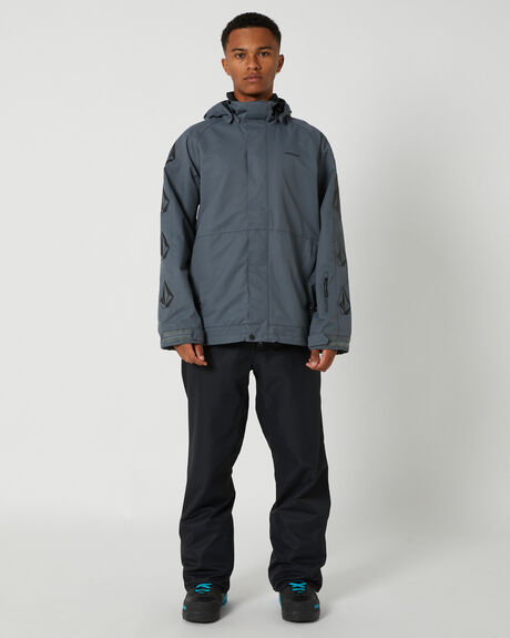 DARK GREY SNOW MENS VOLCOM SNOW JACKET - G0652312DGR