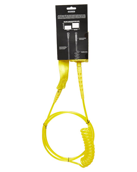TAXI CAP YELLOW SURF HARDWARE FCS LEASHES - 2033-TCY-09FTCABY