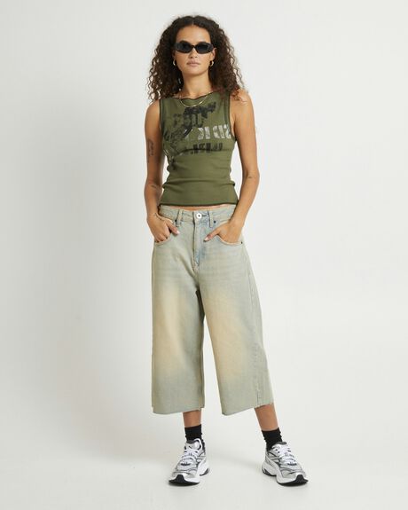 LIGHT BLUE WOMENS CLOTHING BDG URBAN OUTFITTERS JEANS - GPW0001126-BLU