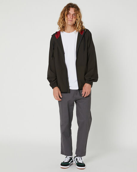 BLACK MENS CLOTHING RIVVIA PROJECTS JACKETS - RJK-23101BLK