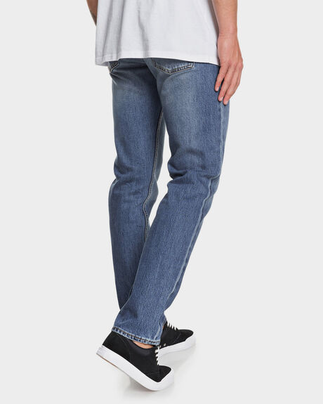 AGED MENS CLOTHING QUIKSILVER JEANS - EQYDP03404-BJQW