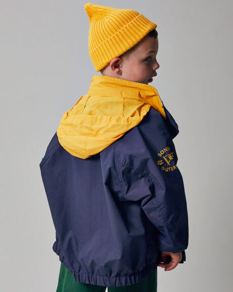 NAVY KIDS BOYS SONNIE JUMPERS + JACKETS - KOWAW2201-NBY-4