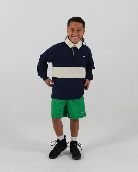 BLUE KIDS BOYS SONNIE TOPS - KSHSS2335-NV-4