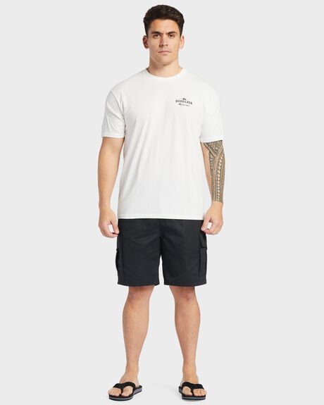 BLACK MENS CLOTHING QUIKSILVER SHORTS - AQMWS03115-KVJ0