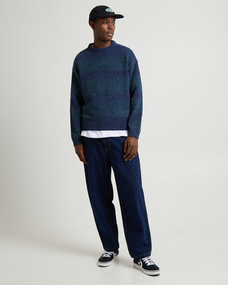 BLUE MENS CLOTHING SPENCER PROJECT KNITS + CARDIGANS - SPMW24199-BLU-S
