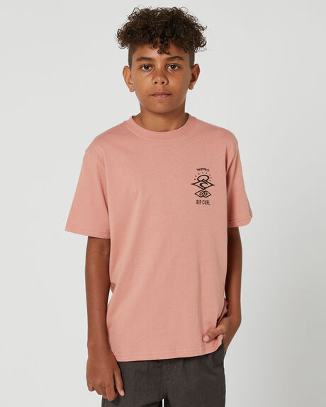 DUSTY ROSE KIDS BOYS RIP CURL TOPS - KTESV9577