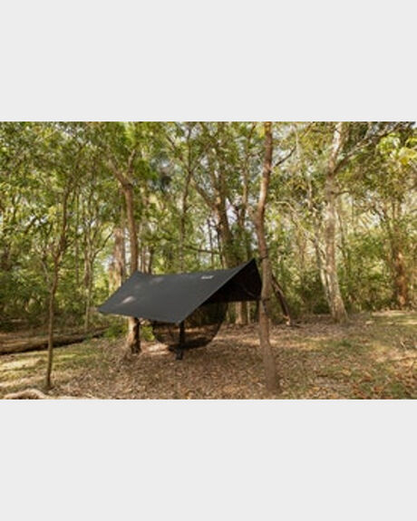 BLACK OUTDOOR CAMP + HIKE NAKIE CAMPING - NKI21TARPBLK