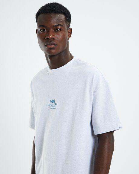 FROST MARLE GREY  MENS CLOTHING SPENCER PROJECT T-SHIRTS + SINGLETS - 52284300026