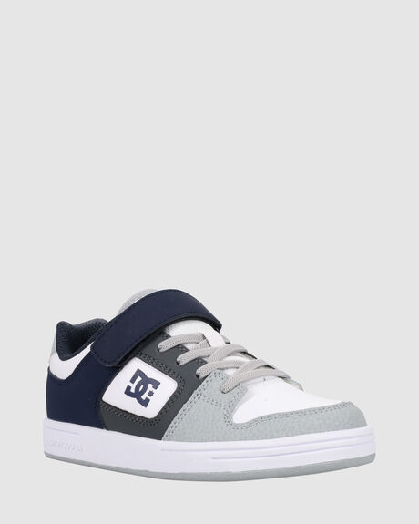 NAVY/GREY KIDS BOYS DC SHOES SNEAKERS - ADBS300378-NGY