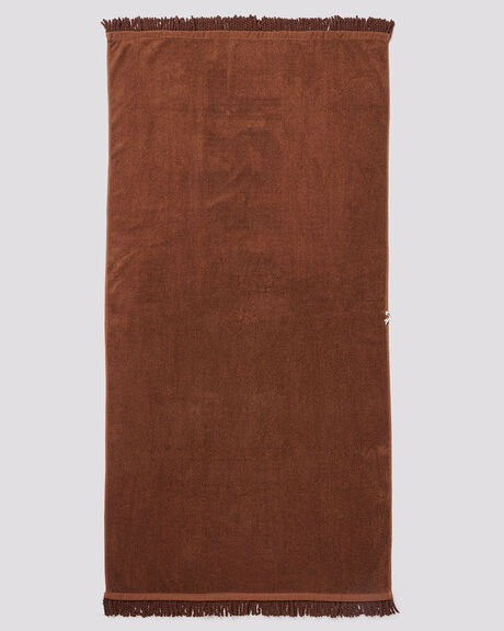 BROWN WOMENS ACCESSORIES RIP CURL TOWELS - 003WTO-9
