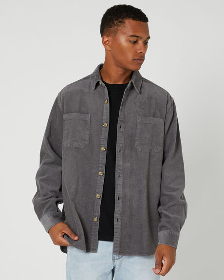 GREY MENS CLOTHING SILENT THEORY SHIRTS - 4015026GRY